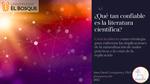 ¿Qué tan confiable es la literatura científica? [Presentación]